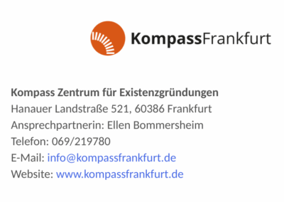 Kompass gGmbH- Gründerwerkstatt – Geflüchtete unternehmen etwas