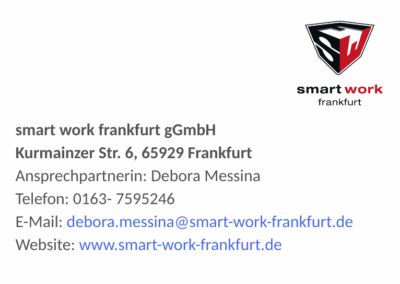 smart work frankfurt gGmbH – Qualifizierende Beschäftigung für Frankfurter Bürger