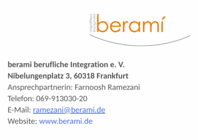 beramí e.V.: „Angekommen!“