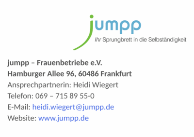 jumpp – Frauenbetriebe e. V. – Hochqualifizierte Frauen in Top Jobs